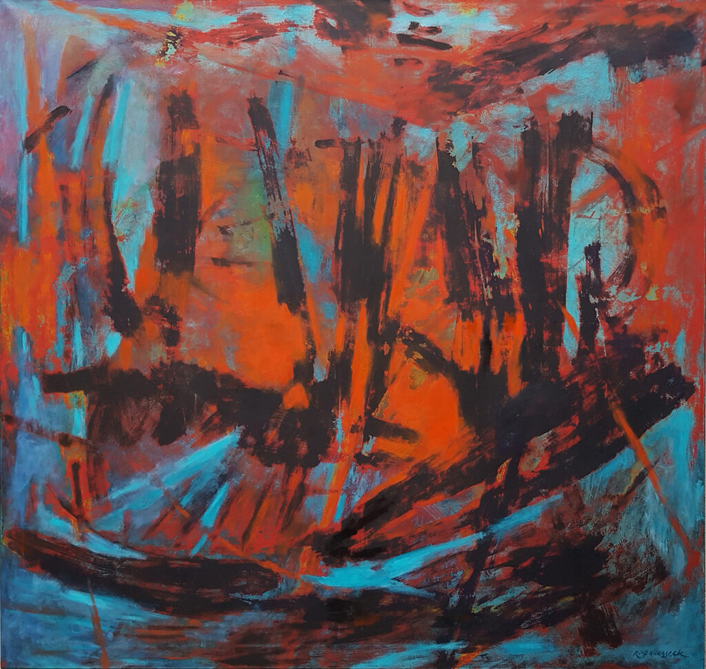 Malerei, contemporary art by Raimund Pallusseck