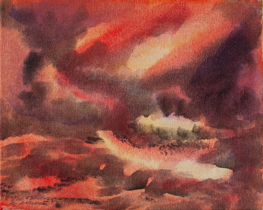 Aquarell Reiseskizzen von Raimund Pallusseck