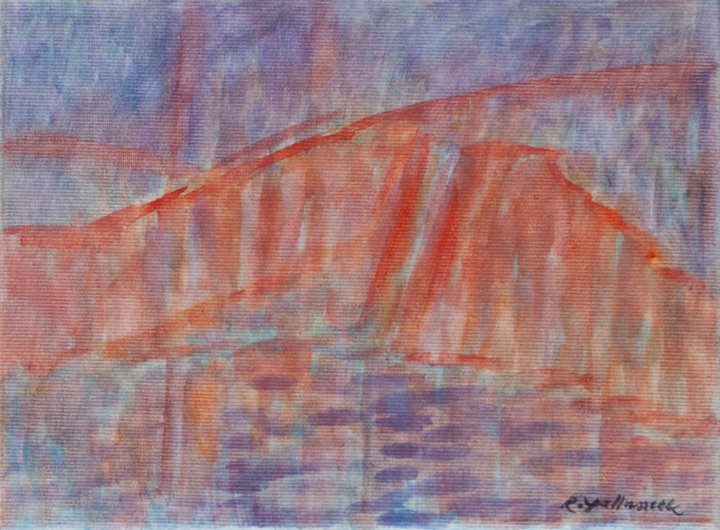 Aquarell Reiseskizzen von Raimund Pallusseck