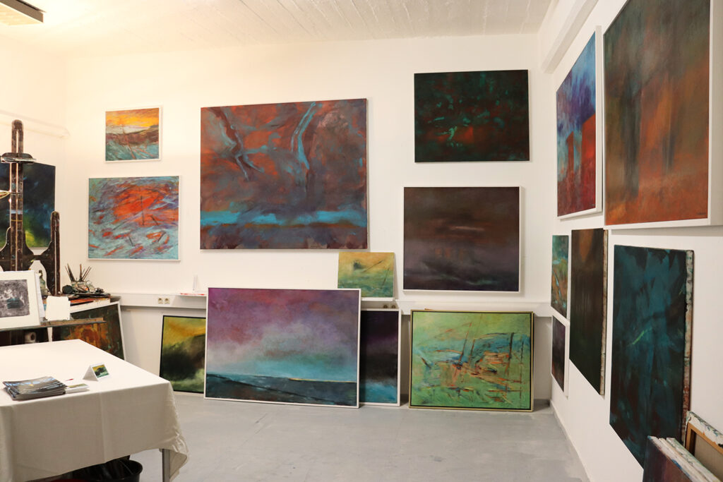 Ausstellungen mit Raimund Pallusseck, L&uuml;beck Germany