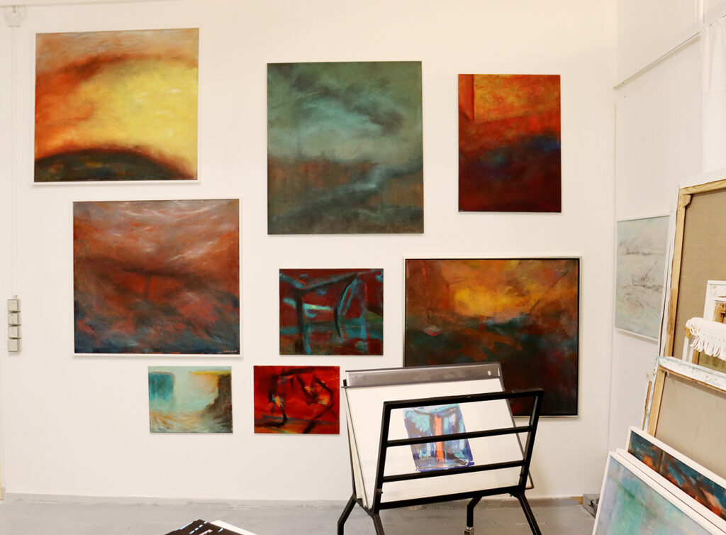 Ausstellung mit Raimund Pallusseck, L&uuml;beck Germany