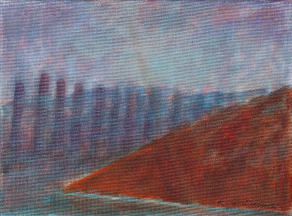 Aquarell Reiseskizzen von Raimund Pallusseck