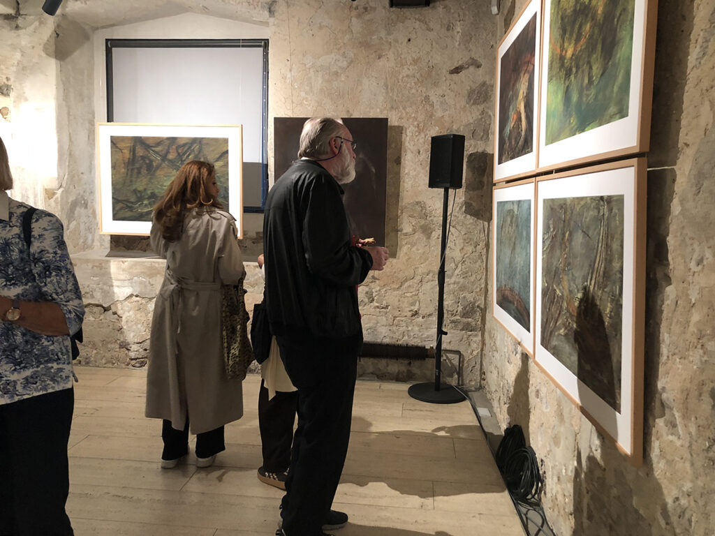 Die Offenbarung des Johannes, Ausstellung mit Gem&auml;lden von Raimund Pallusseck, in Braunschweig, Germany