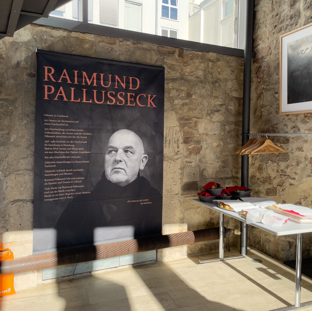 Die Offenbarung des Johannes, Ausstellung mit Gem&auml;lden von Raimund Pallusseck, in Braunschweig, Germany