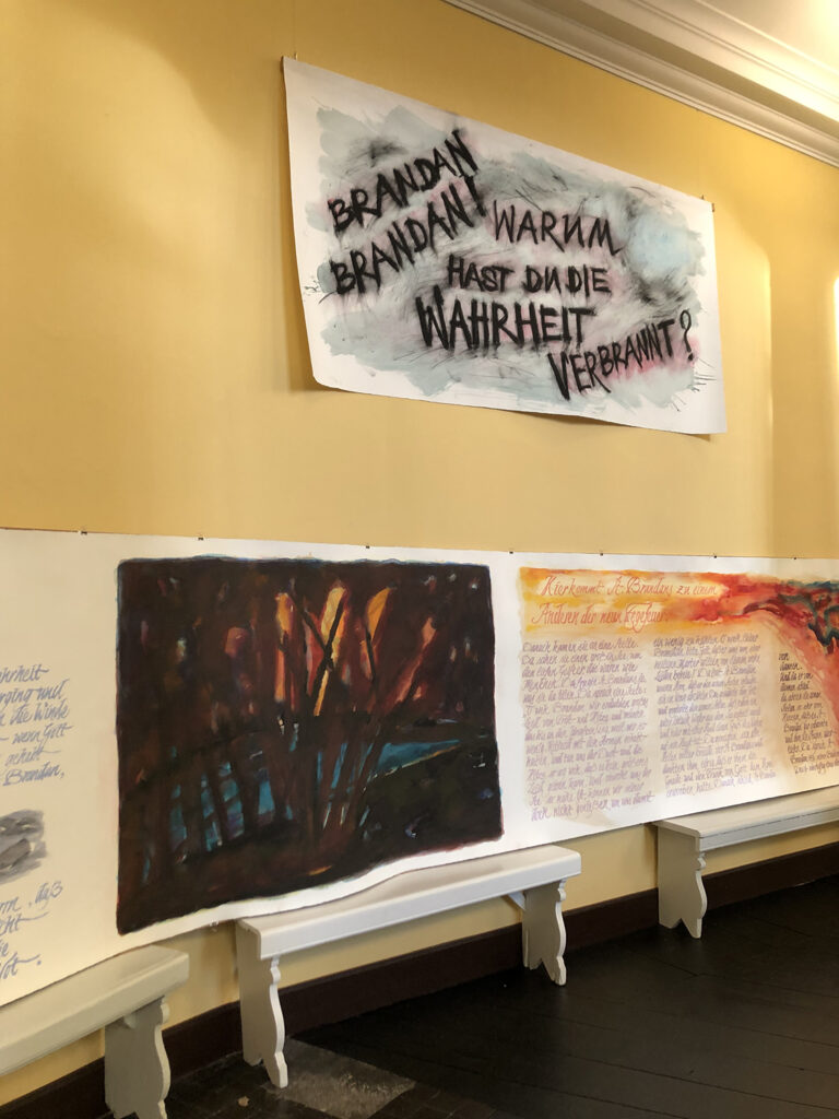 Ausstellung "Das gro&szlig;e Buch der Wunder" St. Brandan &ndash; mit Raimund Pallusseck, Germany