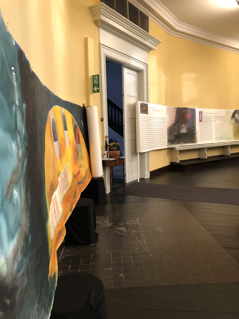 Ausstellung "Das gro&szlig;e Buch der Wunder" St. Brandan &ndash; mit Raimund Pallusseck, Germany