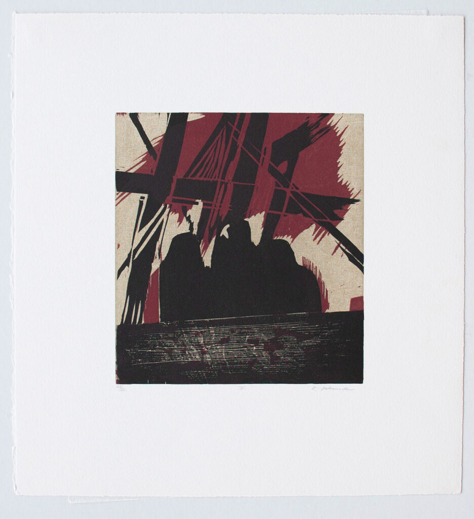 k&uuml;nstlerische Druckgrafik von Raimund Pallusseck, L&uuml;beck, Germany